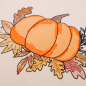 Preview: Stickdatei Set Hallo Herbst mit dekorativem Kürbis Preview: Stickdatei Set Hallo Herbst mit dekorativem Kürbis
