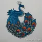 Preview: Pfau mit blauen Federn Preview: Pfau mit blauen Federn