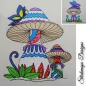 Preview: Stickdatei Set Pilze (ab 10x10) Preview: Stickdatei Set Pilze (ab 10x10)