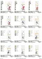 Preview: Stickdatei Set weihnachtliche ITH Bestecktaschen Preview: Stickdatei Set weihnachtliche ITH Bestecktaschen