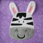 Preview: Stickdatei 3D Zebra Applikation