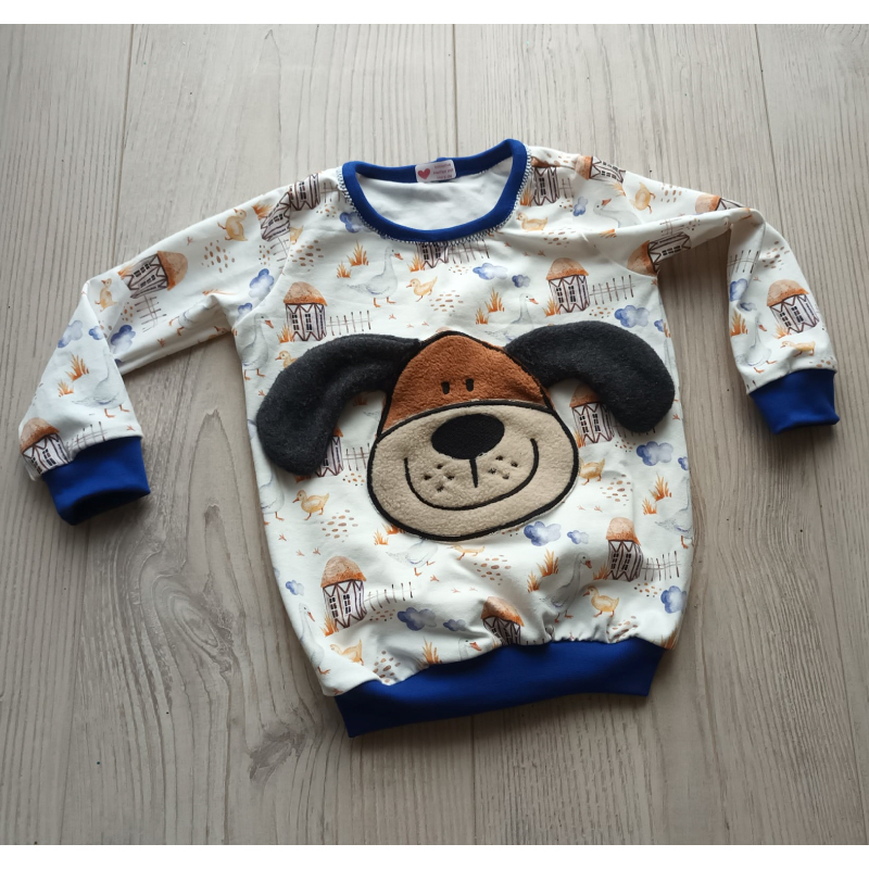 Preview: Stickdatei 3D Hund Applikation