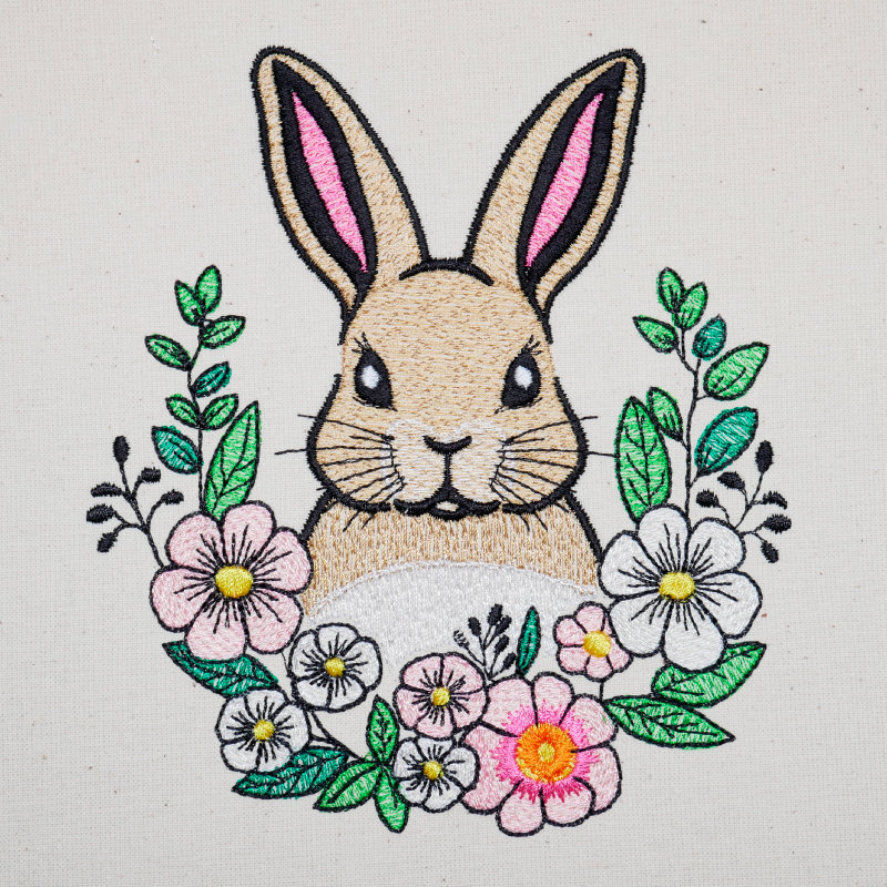 Preview: Stickdatei Set Easter Bunnies