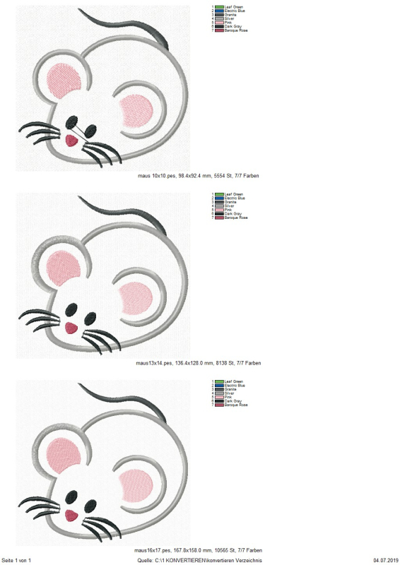 Preview: Applikation Maus Übersicht