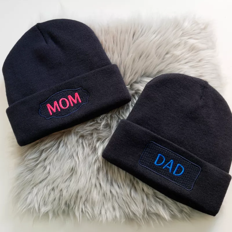 Stickdatei Set Blanko Beanie Labels - Handtuchlabels