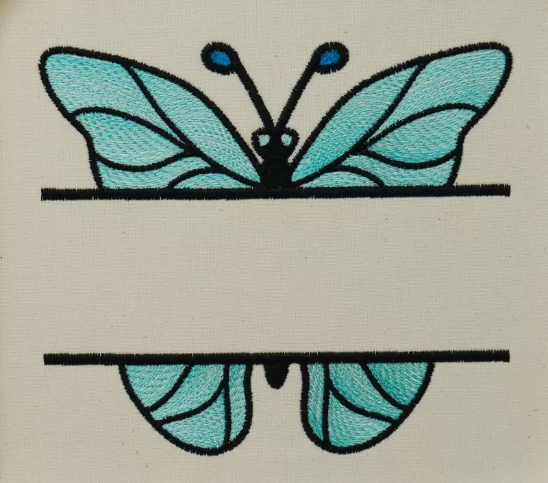 Stickdatei Split Butterfly 1