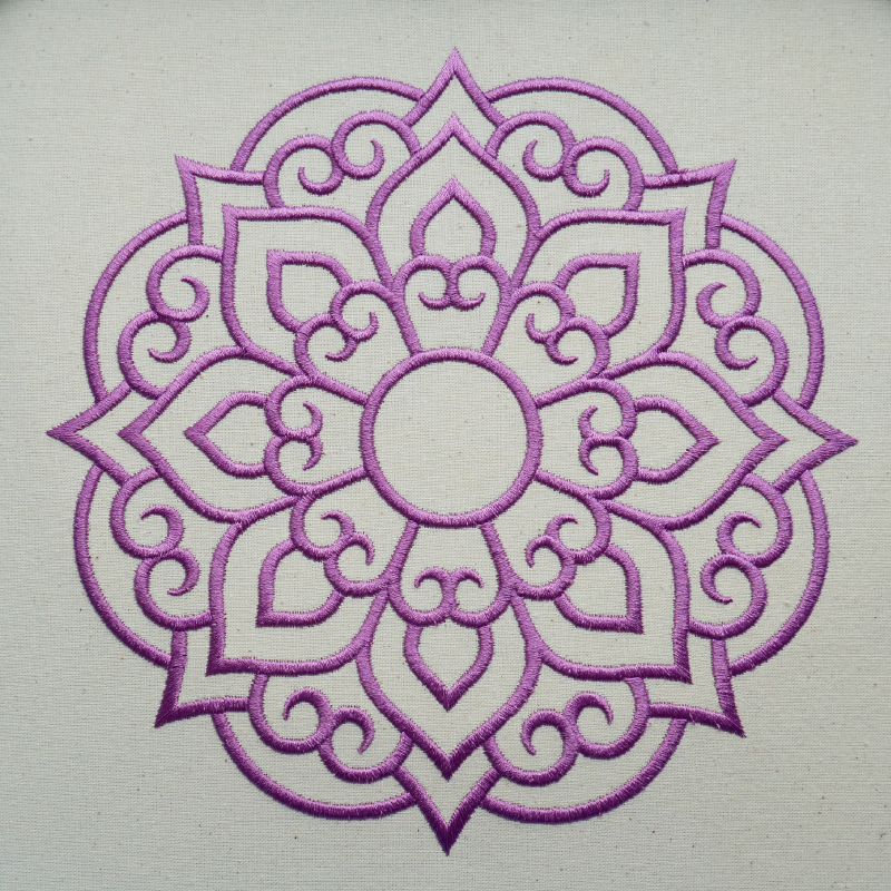 Preview: Stickdatei Set 3 Mandalas in je 9 Größen