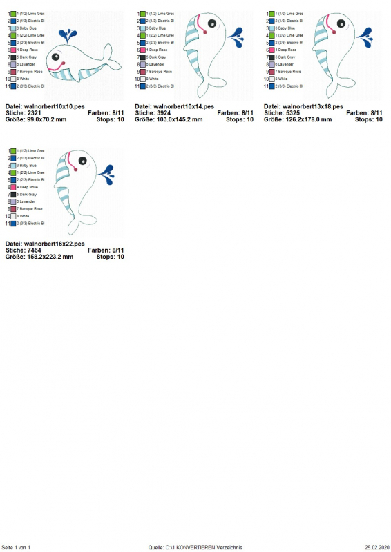 Preview: Wal Applikation Übersicht