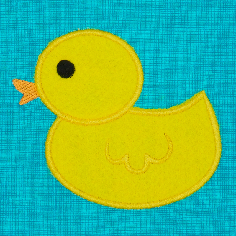 Stickdatei Ente Applikation in 3 Größen Stickdatei Ente Applikation in 3 Größen