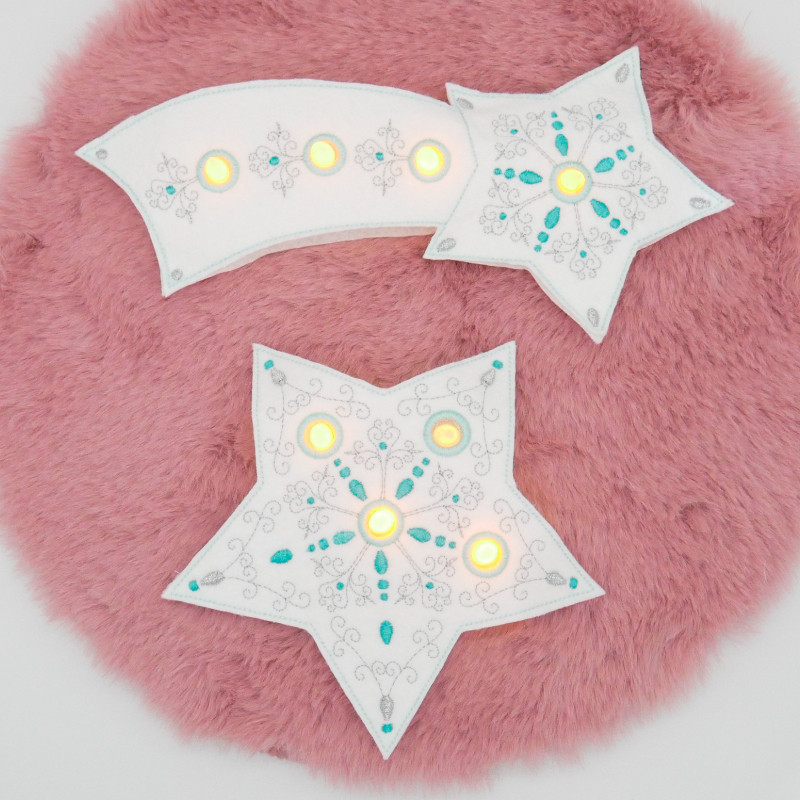 Stickdatei Set ITH Christmas Lights Vol. II Stickdatei Set ITH Christmas Lights Vol. II