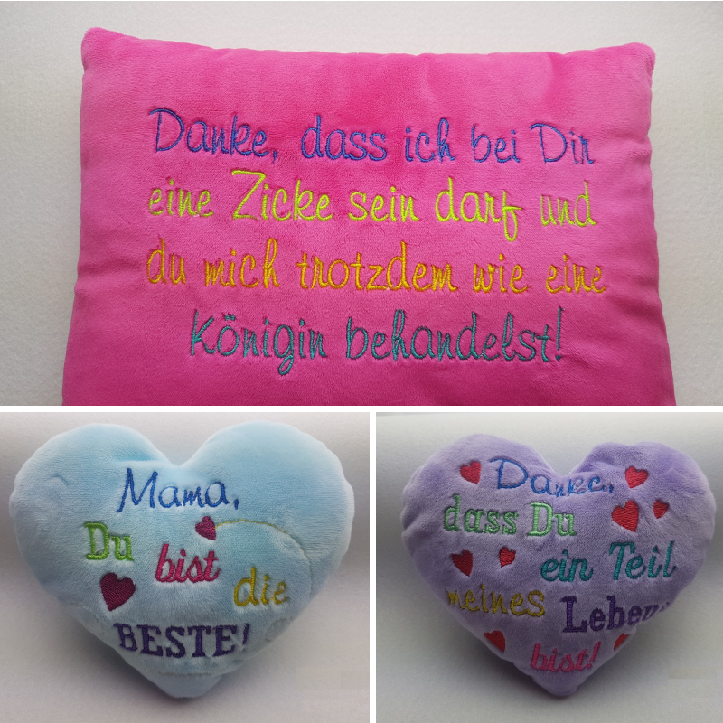 Stickdatei Set Danke Sprüche Stickdatei Set Danke Sprüche