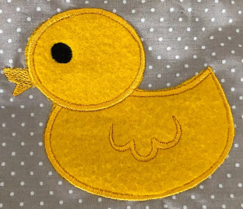 Stickdatei Ente Applikation in 3 Größen Stickdatei Ente Applikation in 3 Größen