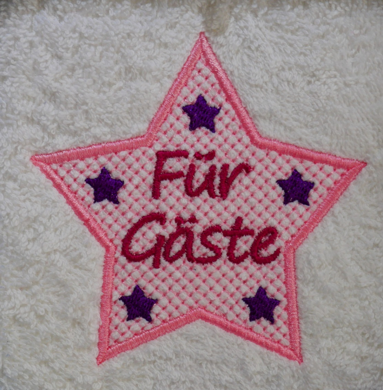 Freebie Stickdatei Für Gäste Handtuchmotiv (10x10)