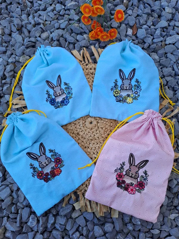Stickdatei Set Easter Bunnies