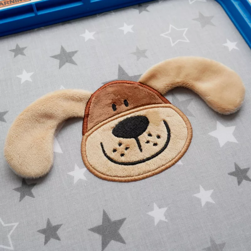 Stickdatei 3D Hund Applikation
