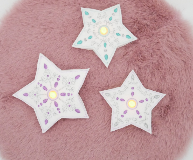 Stickdatei Set ITH Christmas Lights Vol. II