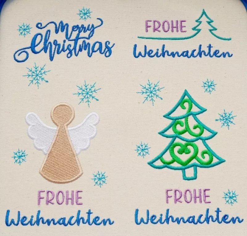 Stickdatei Set 124 Designs für alle Anlässe