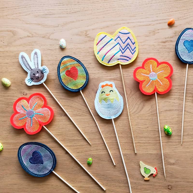 Stickdatei Set Oster-Stabdesigns Stickdatei Set Oster-Stabdesigns