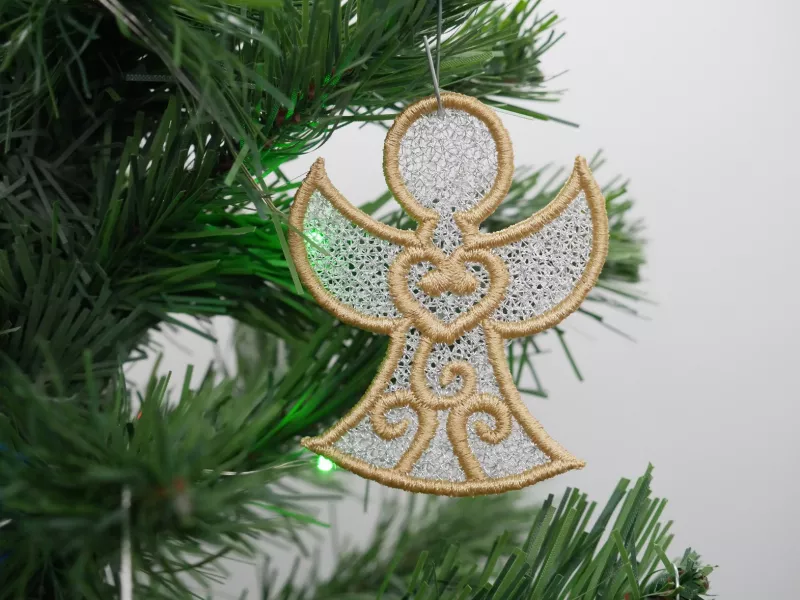 Stickdatei Set FSL 15 Designs Streudeko & Christbaumschmuck