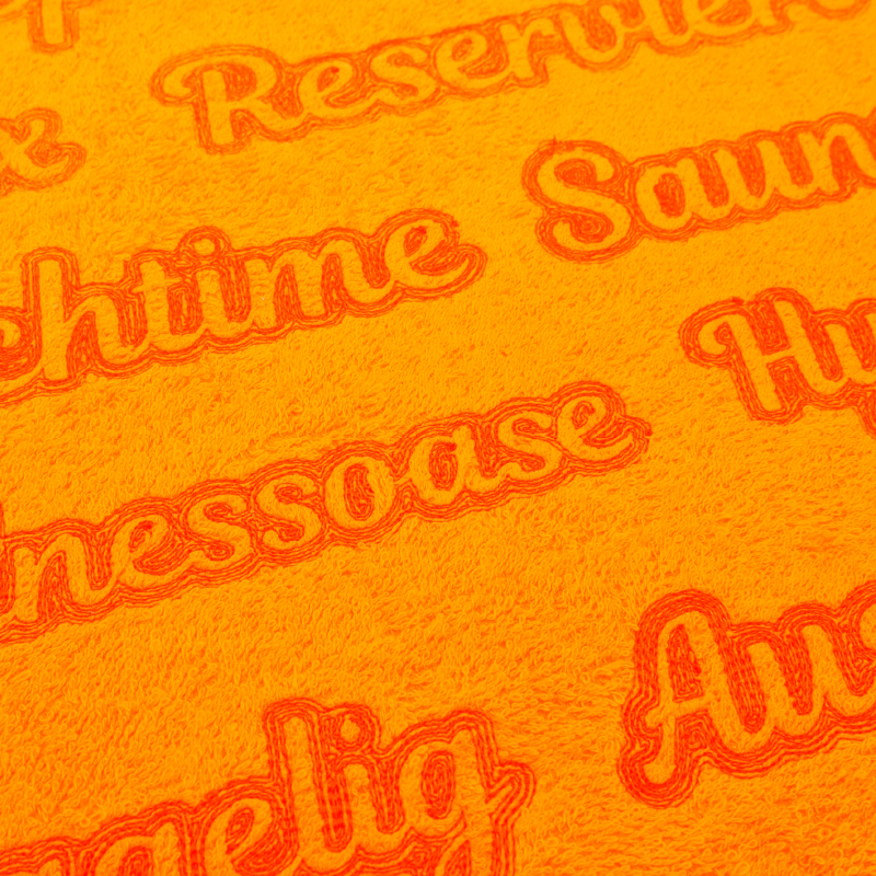 Stickdatei Set Embossed Schriftzüge für Handtücher Stickdatei Set Embossed Schriftzüge für Handtücher