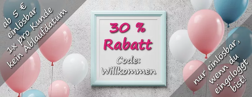 Willkommens-Rabatt
